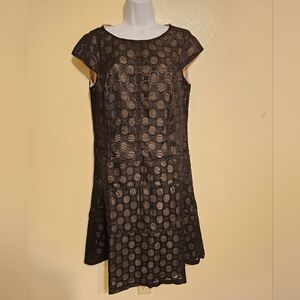 Anne Klein Black Sleeveless Formal Dress, Size 14